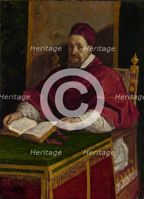 Pope Gregory XV, about 1622-1623. Creator: Guercino.