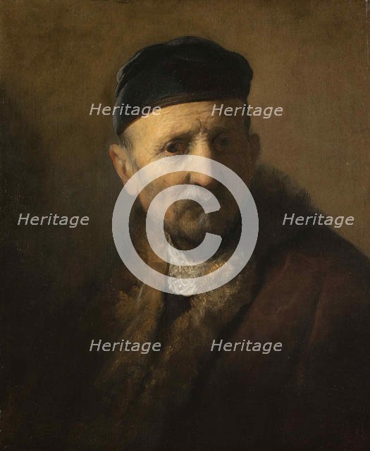 Tronie of an old man, c. 1630-1631. Creator: Rembrandt van Rhijn (1606-1669).