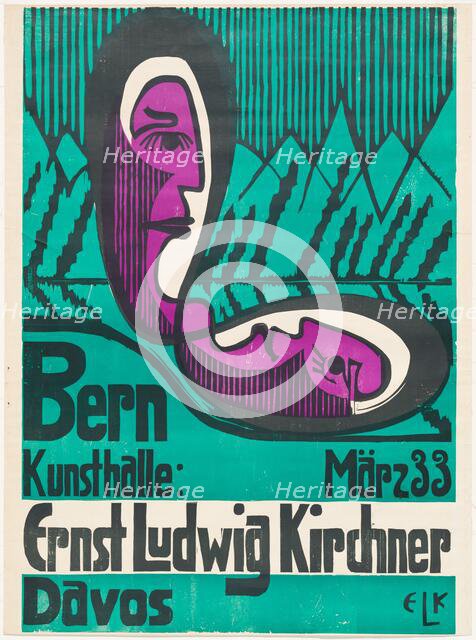 Bern Kunsthalle: März 33: Ernst Ludwig Kirchner: Davos, 1933. Creator: Ernst Kirchner.