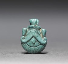 Amulet of a Palmette, 1540-1296 BC. Creator: Unknown.