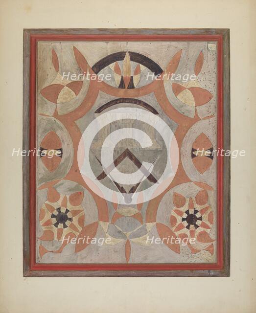 Masonic Sign, c. 1941. Creator: Edward F. Engel.