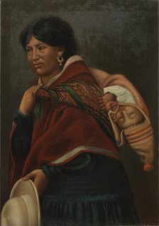 Quechua Mother, ca. 1890-1892. Creator: Unknown.