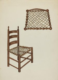 Ranch Chair, c. 1937. Creator: Verna Tallman.