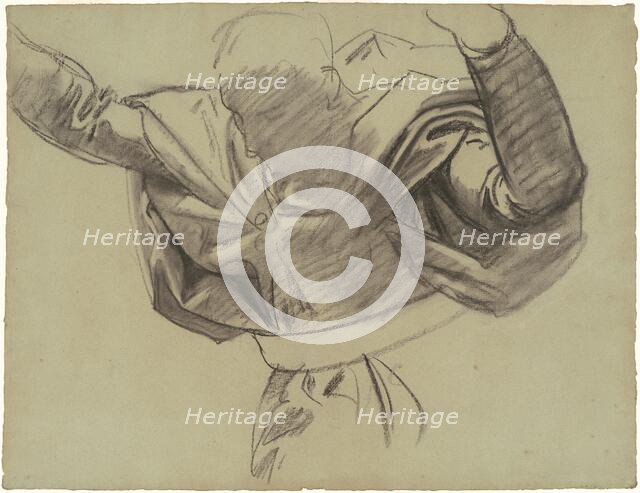 Study for "Handmaid of the Lord", 1903-1916. Creator: John Singer Sargent.