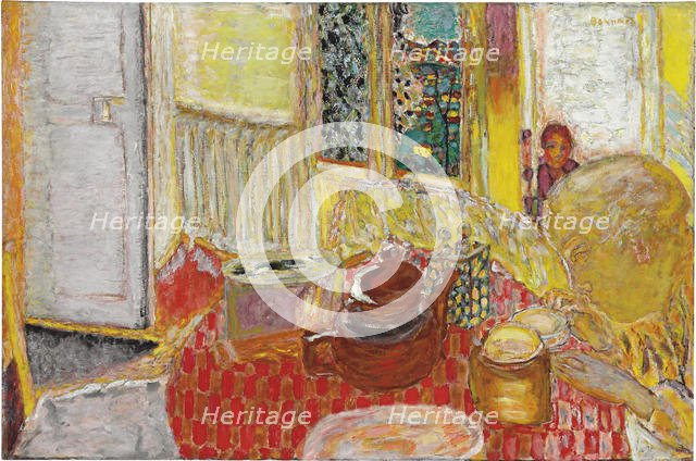 Le petit déjeuner, 1936. Artist: Bonnard, Pierre (1867-1947)