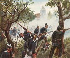 The Battle of Königgratz, 3 July 1866, (1936). Creator: Unknown.