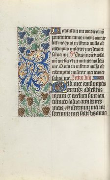 Book of Hours (Use of Rouen): fol. 131v, c. 1470. Creator: Master of the Geneva Latini (French, active Rouen, 1460-80).