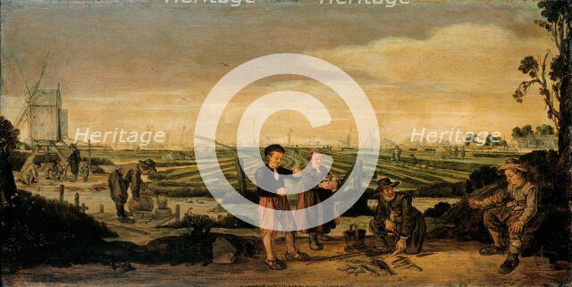 Fishermen and Farmers, c.1625-c.1630. Creator: Arent Arentsz.