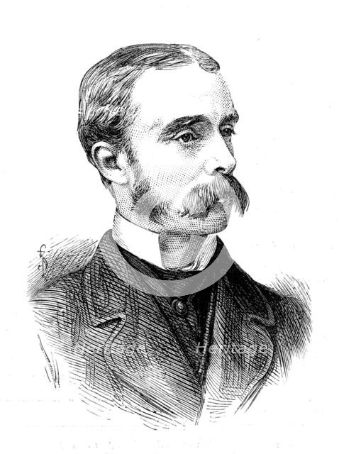 Major W. H. Hingeston, 58th Regiment, killed at the attack of Laing's Nek, January 28, 1881. Creator: Unknown.