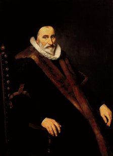 Portrait of Cornelis Pietersz Hooft (1546-1626), 1622. Creator: Cornelis Pietersz. van der Voort.