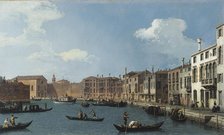 View of the Santa Chiara canal, in Venice, c1730. Creator: Canaletto.