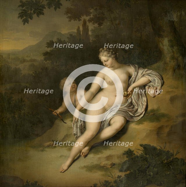 Venus with Cupido. Creator: Willem van Mieris.