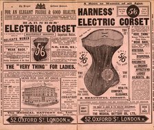 Harness Electropathic belt, 1892. Artist: Unknown