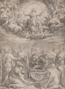 Assumption of the Virgin, 1574-99. Creator: Aliprando Caprioli.