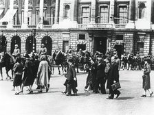 German troops in occupied Paris, June 1940. Artist: Unknown