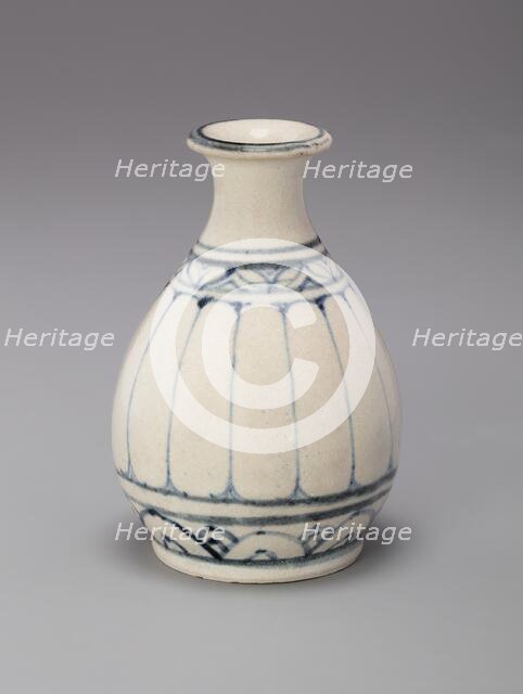 Miniature Pear-Shaped (Yuhuchun) Bottle, Late 15th/early 16th century. Creator: Unknown.