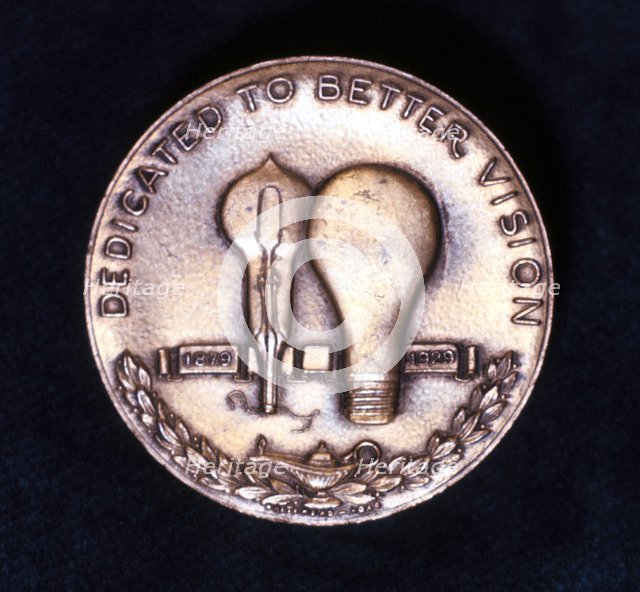 Incandescent light bulb, 1929. Artist: Unknown