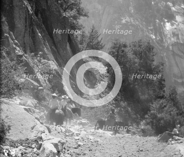 Travel views of Yosemite National Park, between 1903 and 1906. Creator: Arnold Genthe.