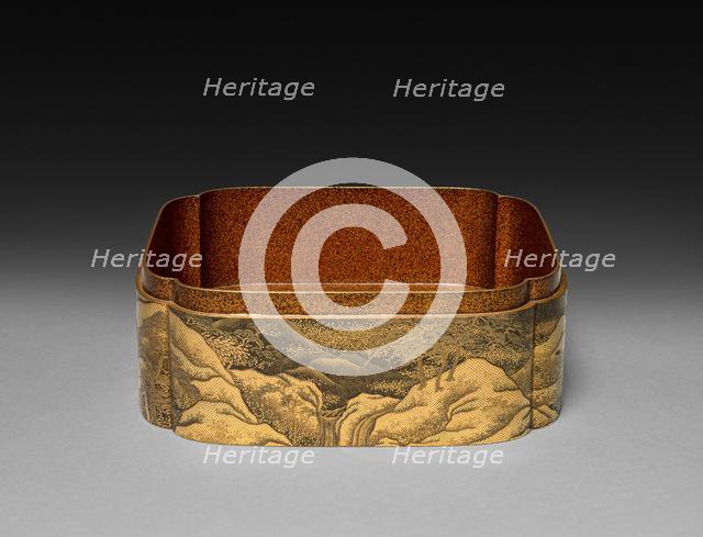 Box (middle), late 1800s. Creator: Unknown.