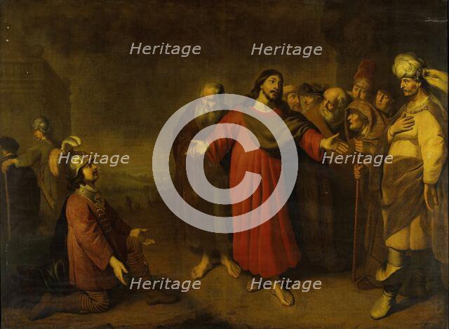 Christ and the Centurion, 1644-1665. Creator: Adam Camerarius.