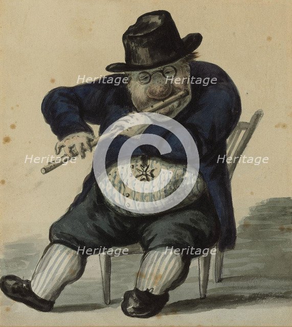 Portrait Caricature of the architect Giacomo Quarenghi (1744-1817), 1811.