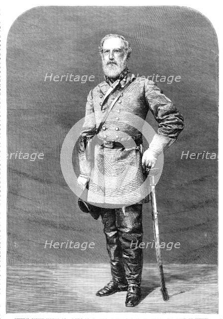 General Robert Edmund Lee, Commander-In-Chief of the Army of the Confederate States of America, 1864 Creator: Unknown.