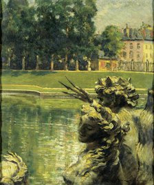 Bassin de Neptune, Versailles, 1913. Creator: Carroll Beckwith.