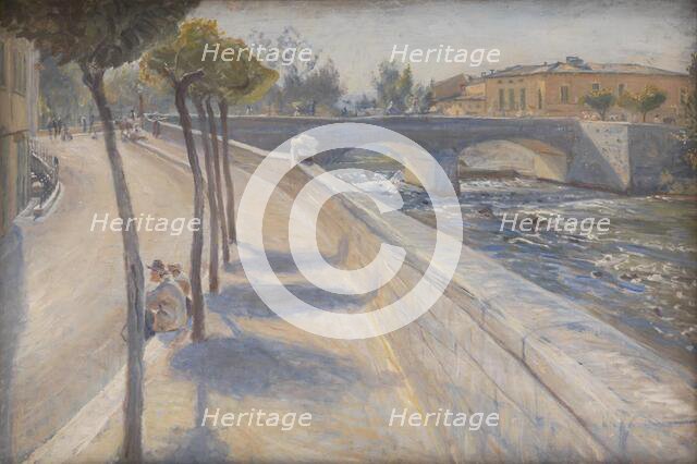 The River Liri, Italy, 1902. Creator: Theodor Esbern Philipsen.