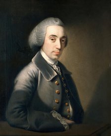 Richard Wright (1730-1814), surgeon of Derby, c1760. Creator: Joseph Wright of Derby.