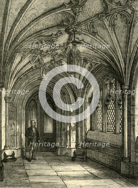 'Porch of St. Sepulchre's Church', c1872. Creator: Unknown.