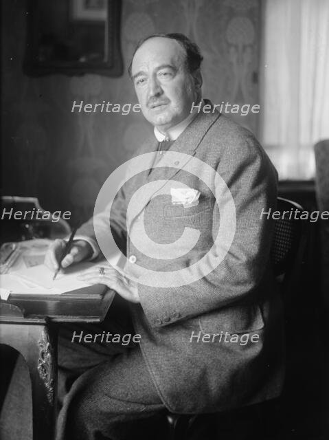 Vicente Blasco Ibanez, between c1915 and c1920. Creator: Bain News Service.