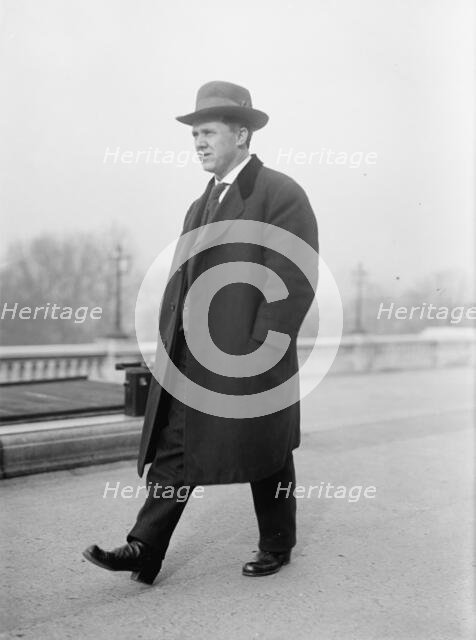 David John Lewis, Rep. from Maryland, U.S. Tariff Commn, 1913.  Creator: Harris & Ewing.