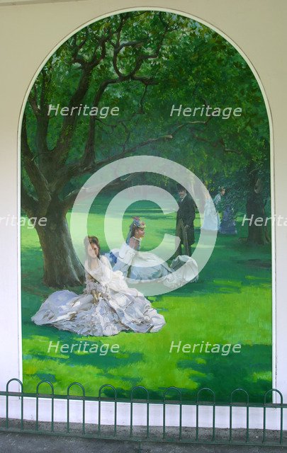 Mural, Holland Park, London