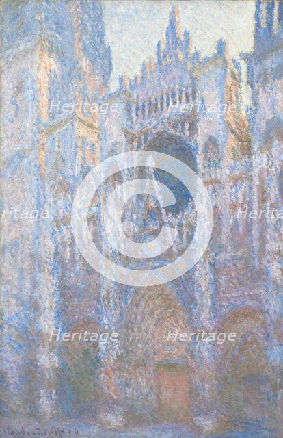 Rouen Cathedral, West Façade, 1894. Creator: Claude Monet.