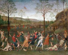 'The Battle of Love and Chastity', c1503-1523. Artist: Perugino