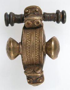 Bow Brooch, Baltic or Scandinavian, 7th century. Creator: Unknown.