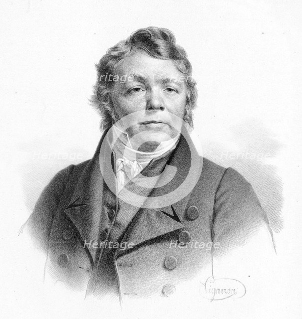 Portrait of Johann Nepomuk Hummel (1778-1837).