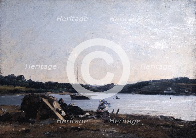 'Mouth of the River', 1868.  Artist: Emmanuel Lansyer