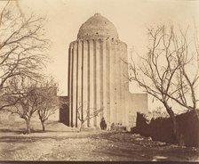 [Bastam, Tomb Tower (built 1313), Khorasan], 1840s-60s. Creator: Possibly by Luigi Pesce.