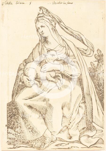 Sibylla Erythraea, 1625. Creator: Jacques Stella.