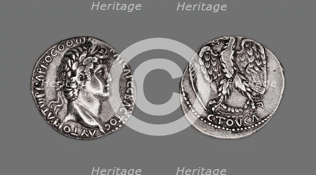 Tetradrachm (Coin) Portraying Emperor Otho, 69 CE, issued by the city of Antioch. Creator: Unknown.