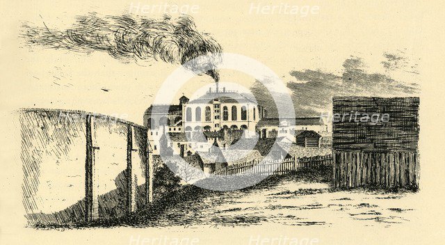 'Meux's Brewhouse (built about 1796)', 1808, (1925). Creator: Unknown.