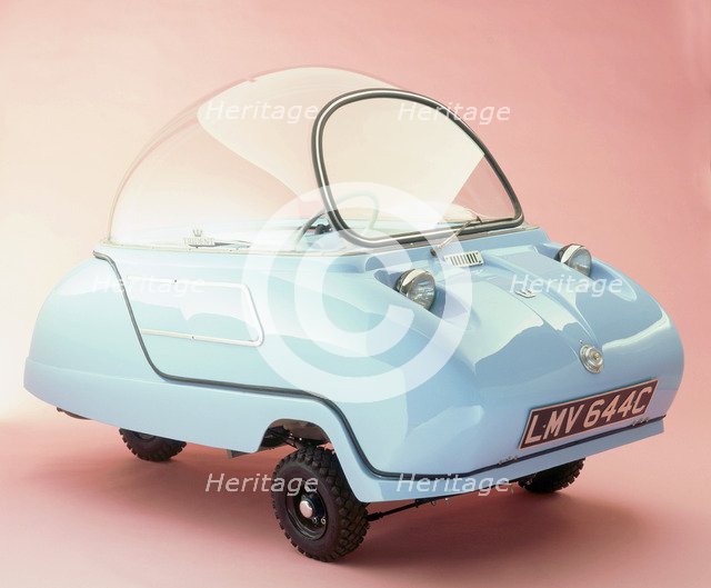 1964 Peel Trident bubble car. Artist: Unknown.