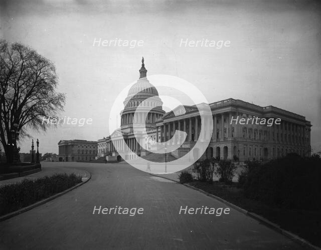 The United States Capitol from Northeast, Washington, D.C., between 1880 and 1897. Creator: William H. Jackson.