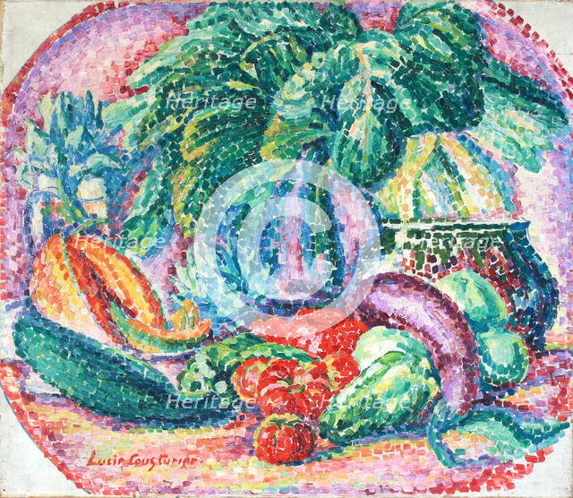 Flowers and fruits. Creator: Cousturier, Lucie (1870-1925).