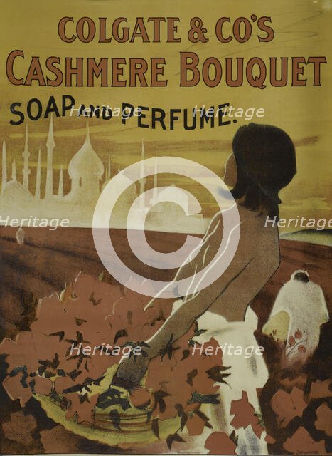 Colgate & Co's cashmere bouquet soap and perfume, c1897. Creator: Unknown.