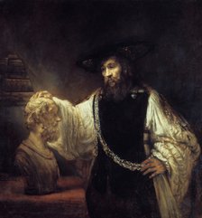 'Aristotle Before the Bust of Homer', 1653. Artist: Rembrandt Harmensz van Rijn    
