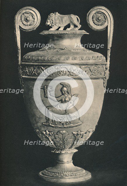 'The Trafalgar Vase at Lloyd's', 1805-1806, (1928). Artists: Digby Scott, Unknown.