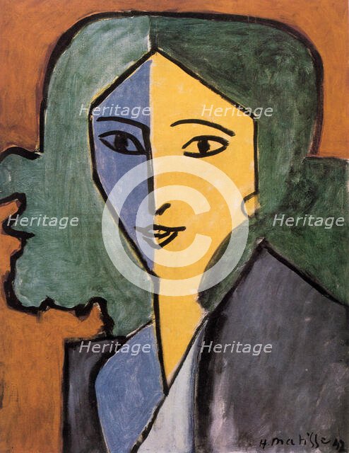 'Portrait of Lydia Delectorskaya, the Artist's Secretary', 1947. Creator: Henri Matisse.