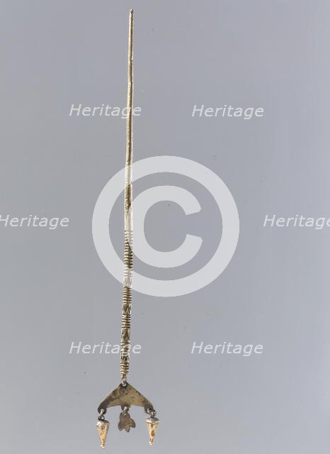 Hairpin, Frankish, 1886. Creator: Unknown.